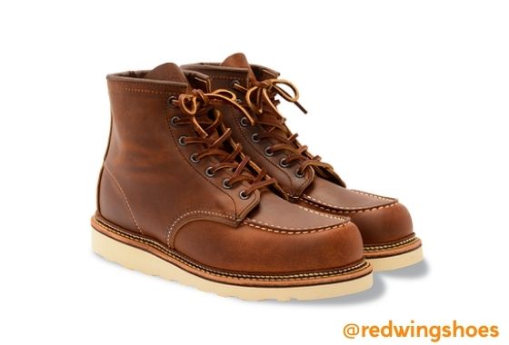 Classic Moc : la distinction sobre par REDWINGSHOES